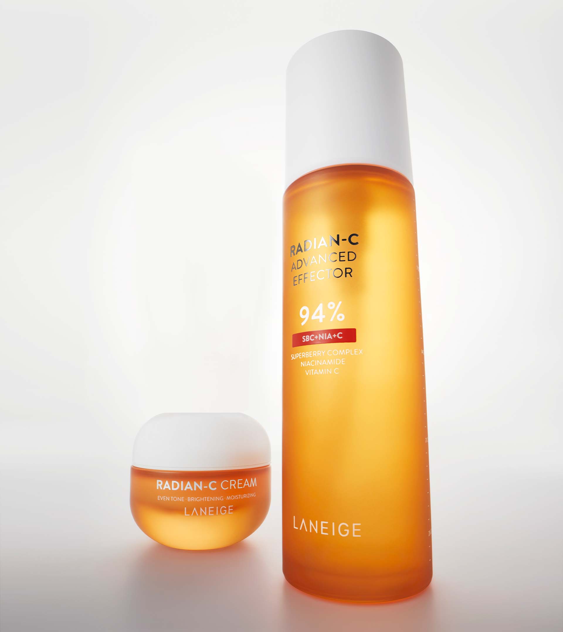 Radian – C series - brightening treatment essence, spot serum, cream