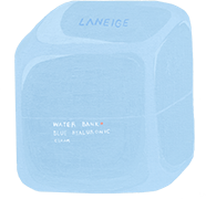 WATER BANK BLUE HYALURONIC CREAM 일러스트 